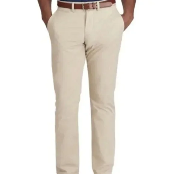 Khaki pants with hot sale polo